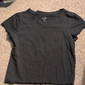 UK Black Short Sleeve Women's Tee